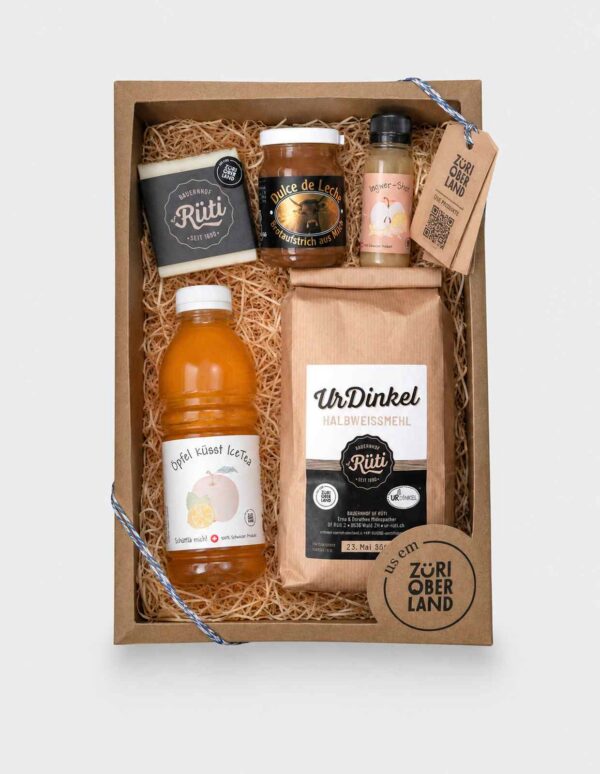 Geschenkbox aus Wald