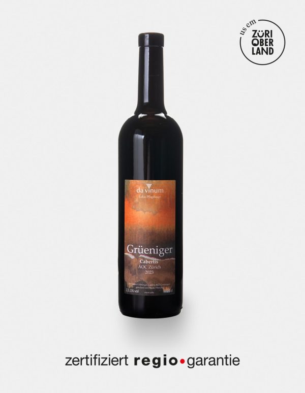 Rotwein Grüeniger Cabertis