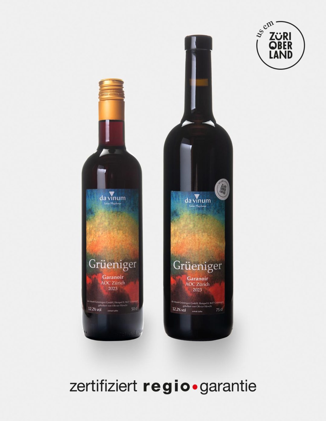 Rotwein Grüeniger Garanoir