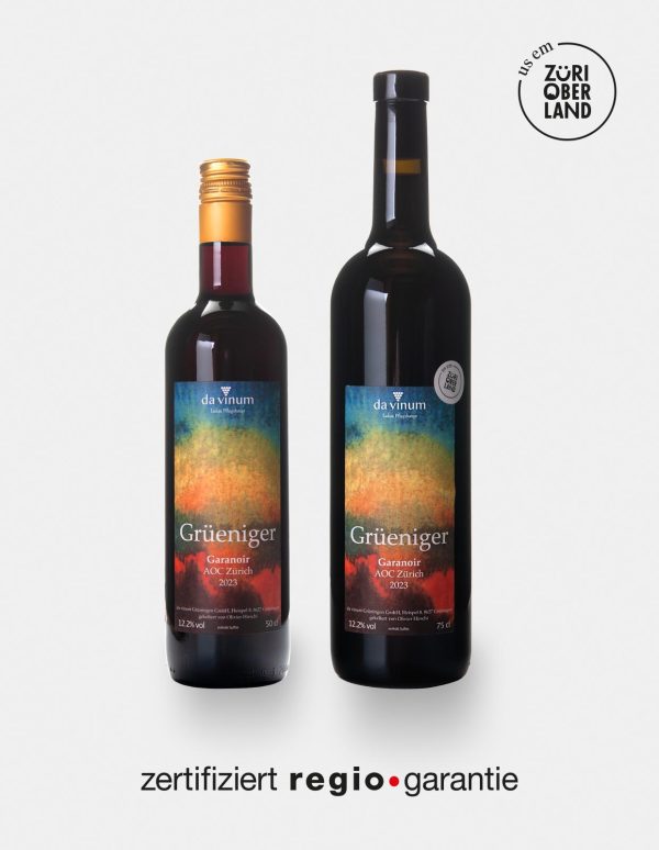 Rotwein Grüeniger Garanoir