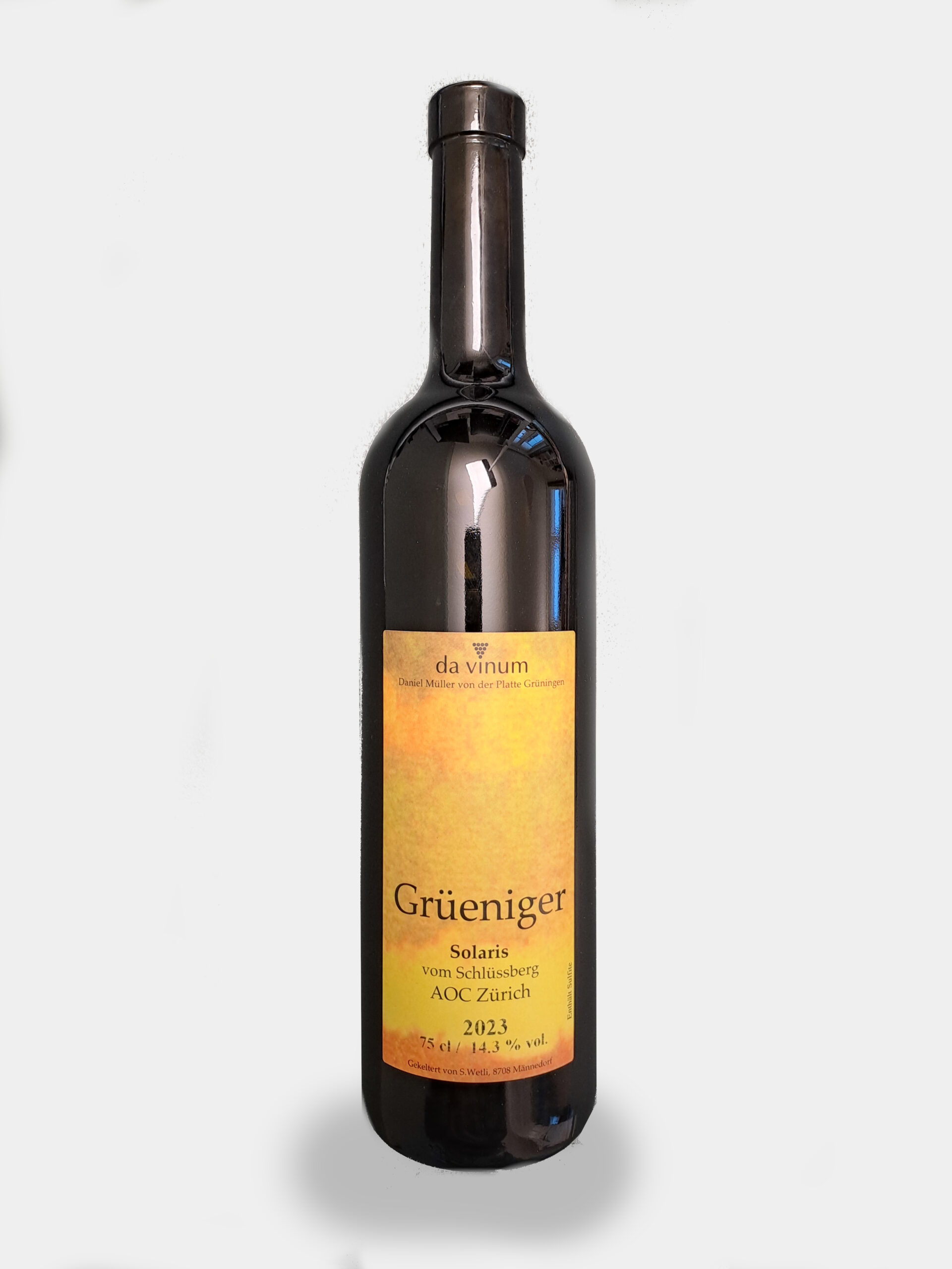 Weisswein Grüeniger Solaris